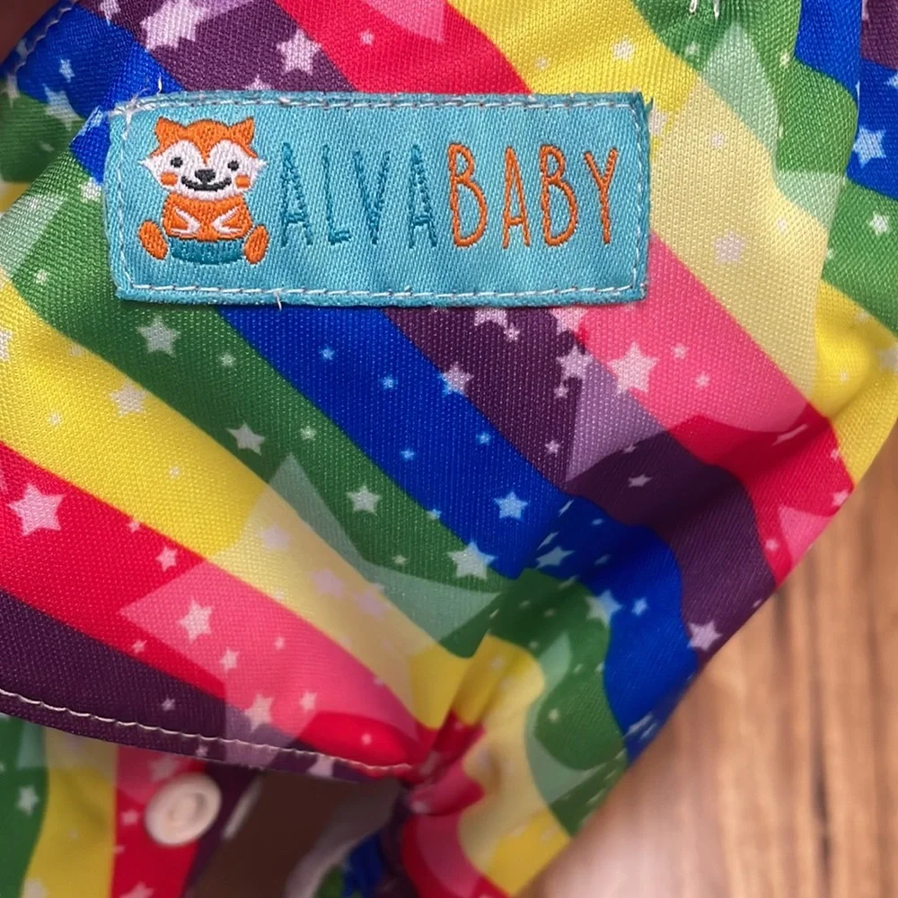 Colorful Kids Cloth Diaper Set